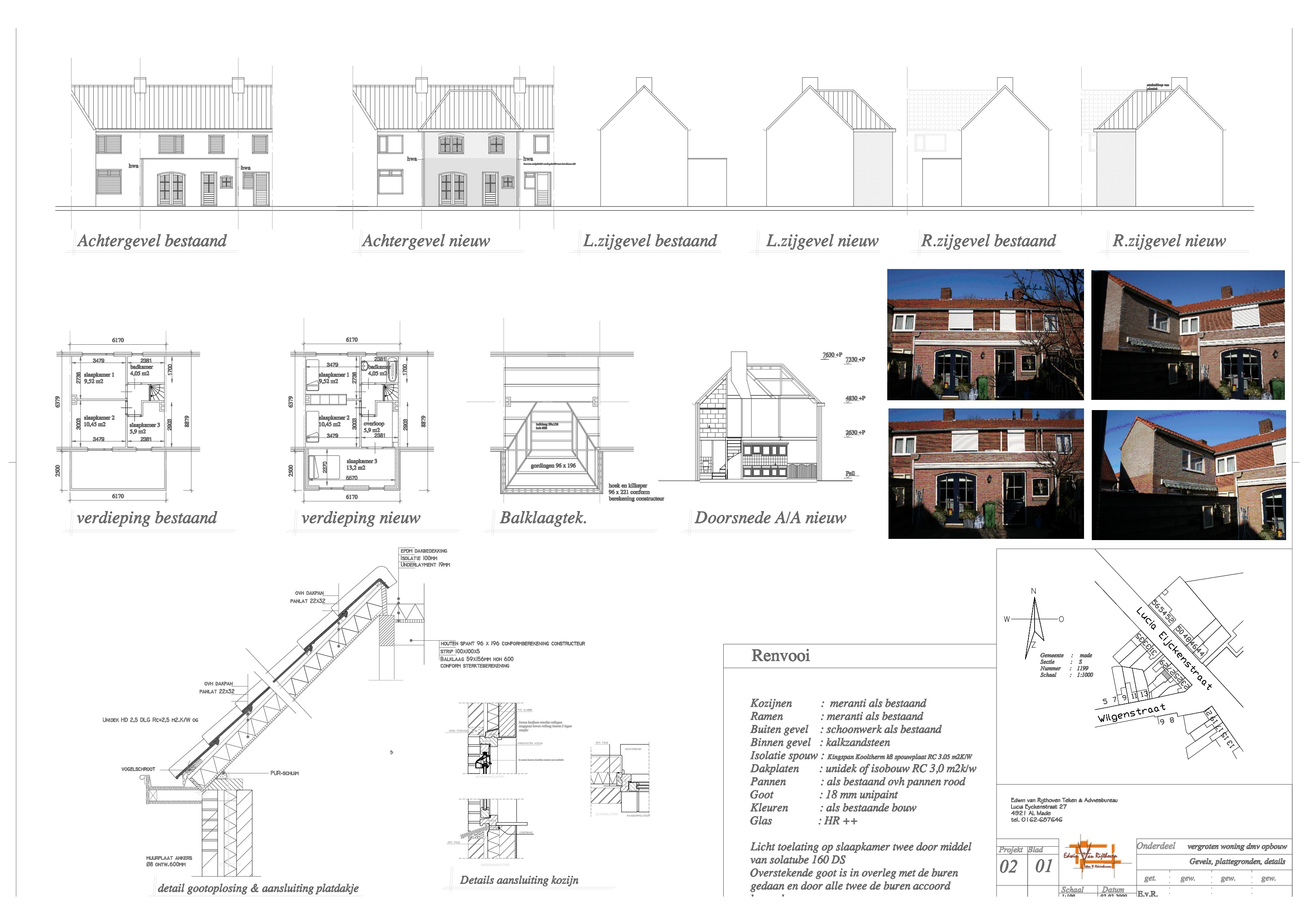 Opbouw bestaande woning, Made